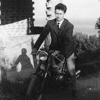 Guido De Nisia e la moto